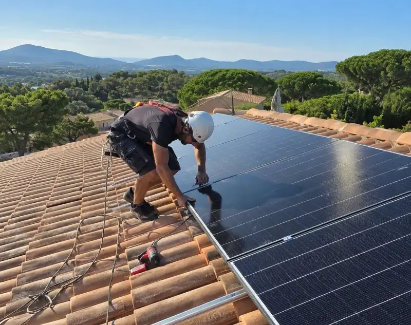 Installateur panneaux solaires Chiché — pose photovoltaïque sur toiture